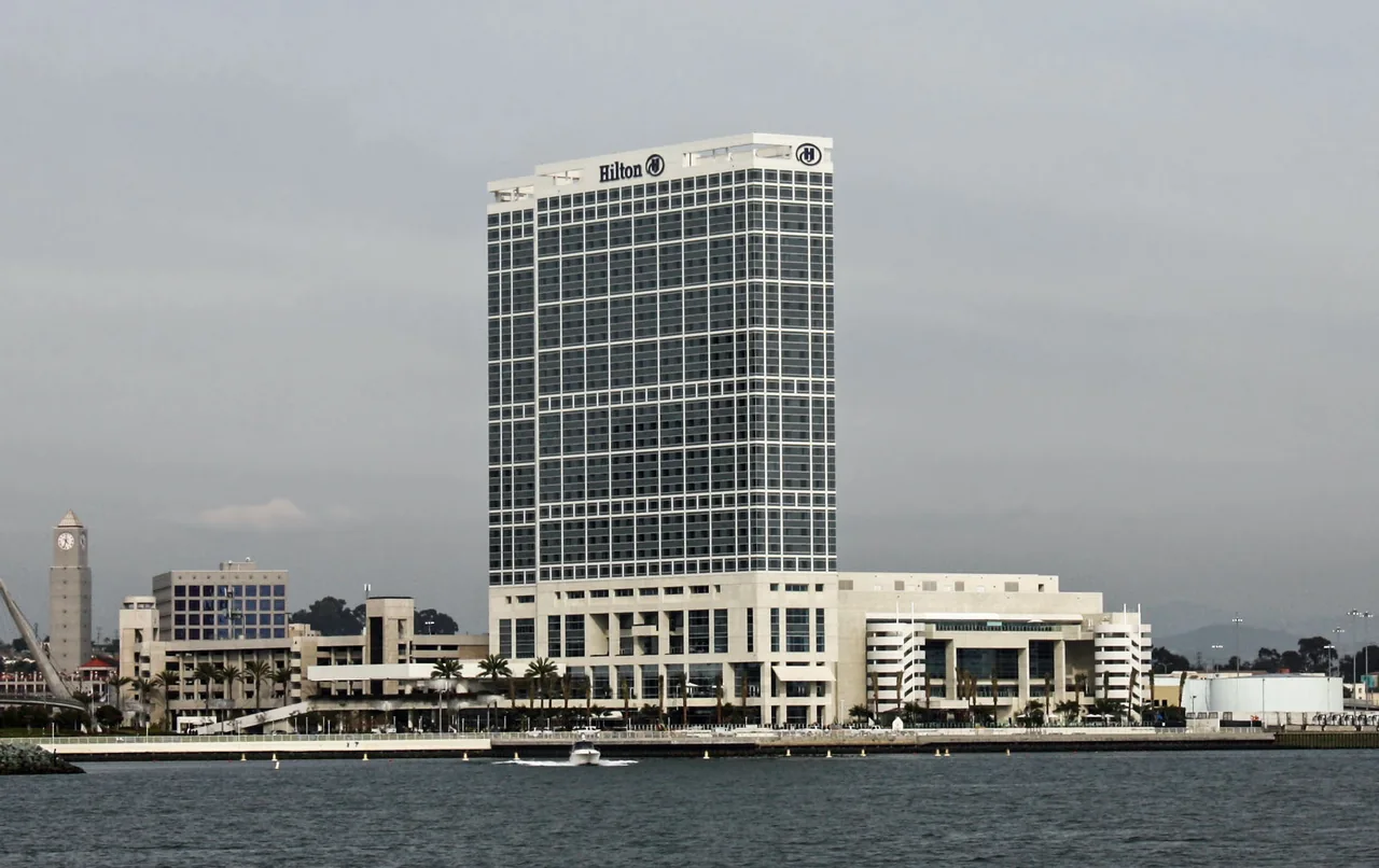 L’Hilton San Diego Bayfront, fotografato nel 2013