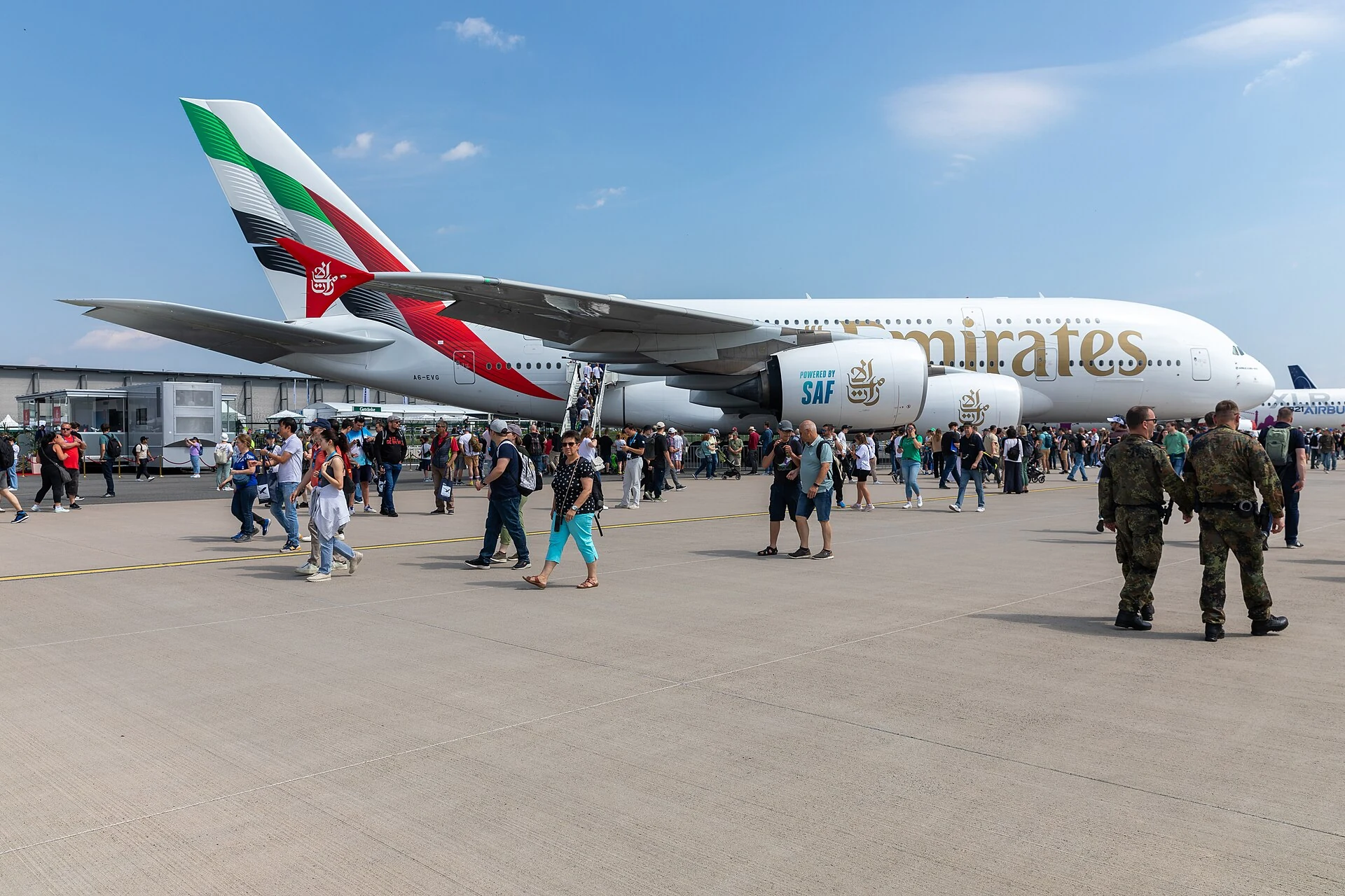 Flugzeug von Emirates