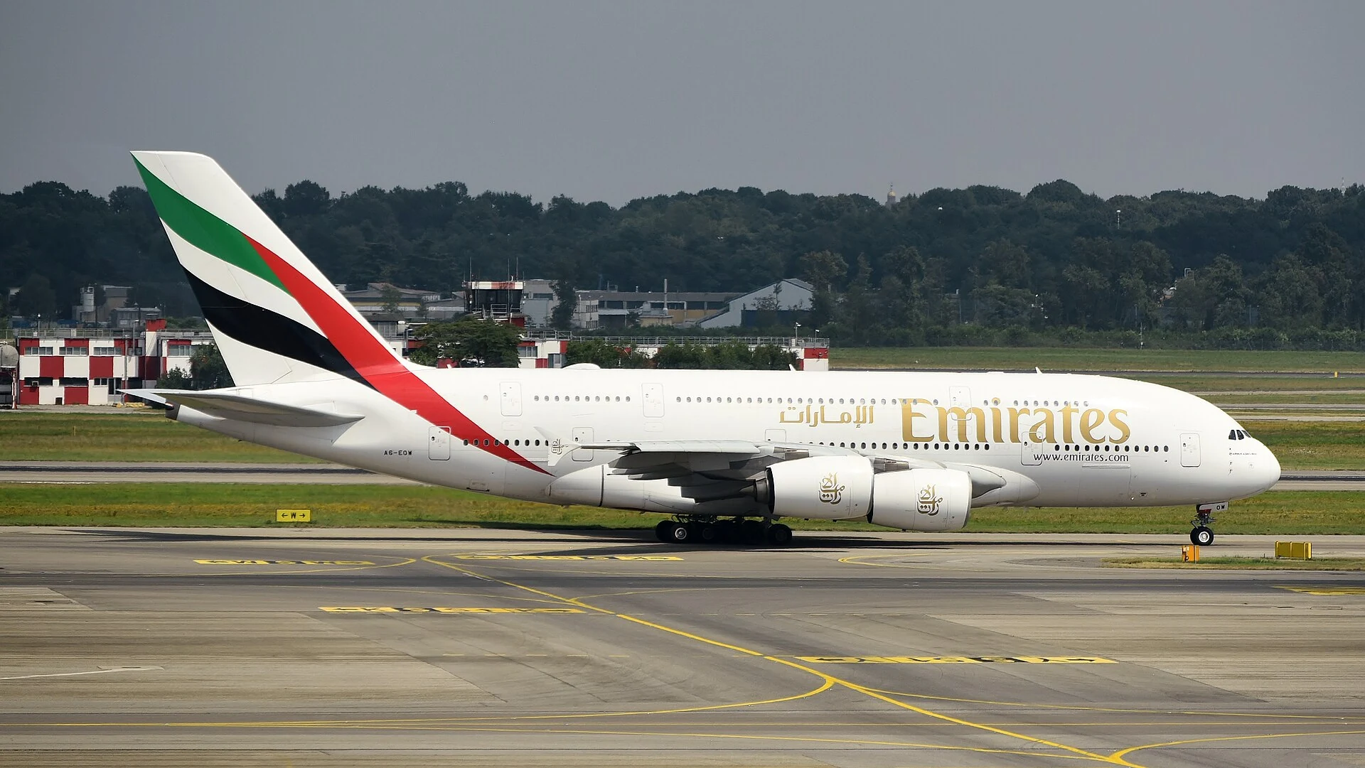 Flugzeug von Emirates