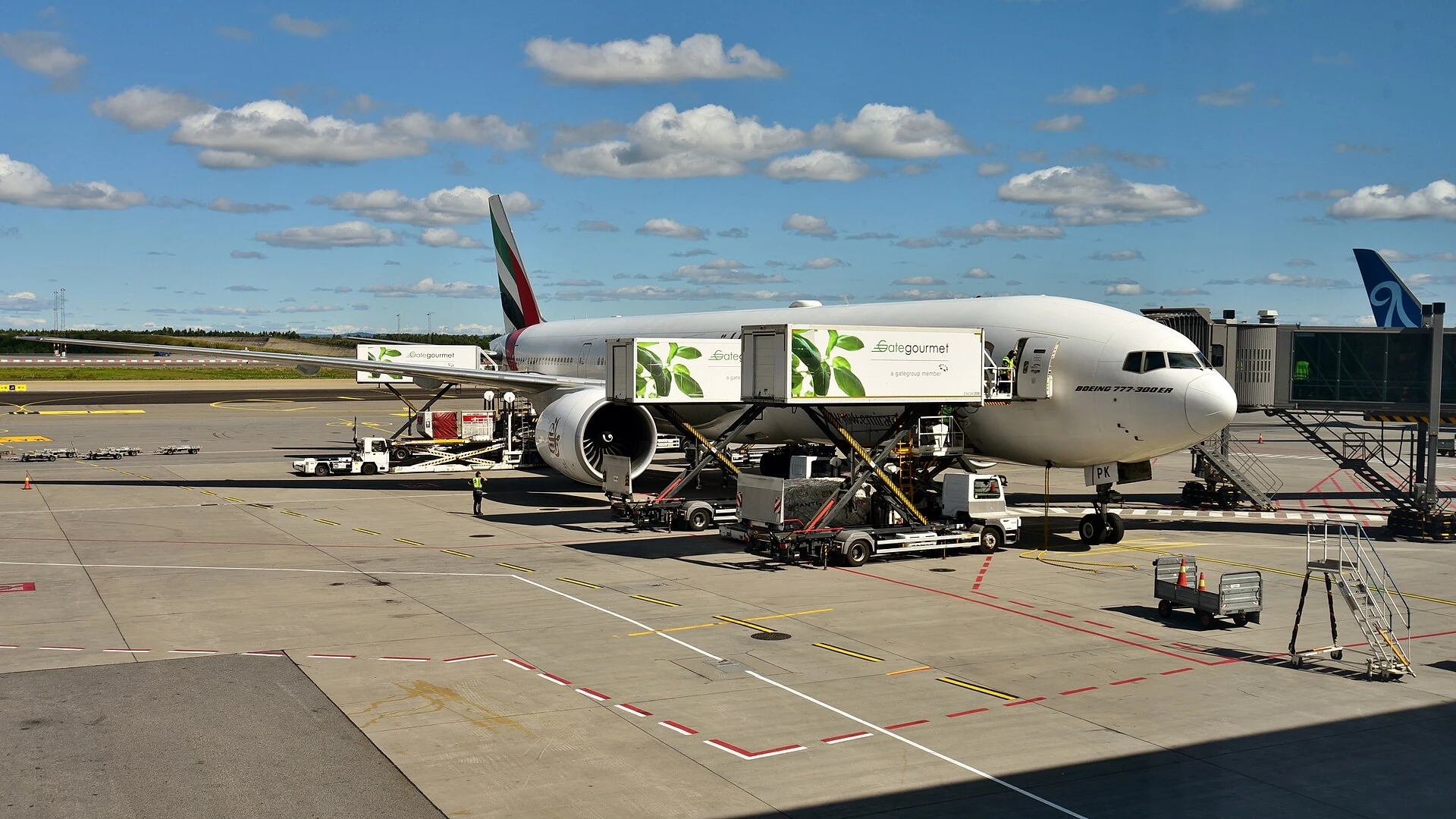 Flugzeug von Emirates