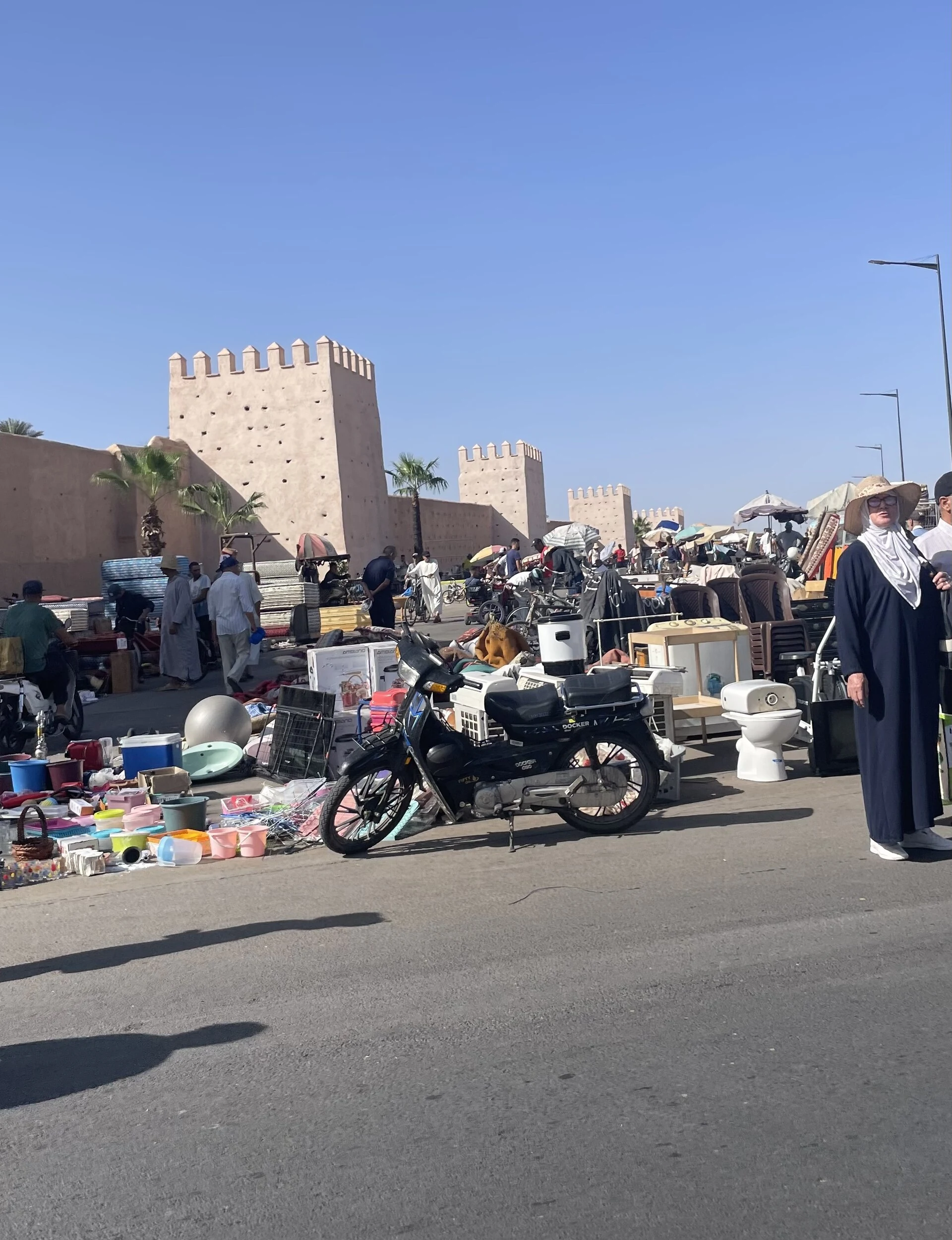 Stadttor Bab El Khemis in Marrakesch