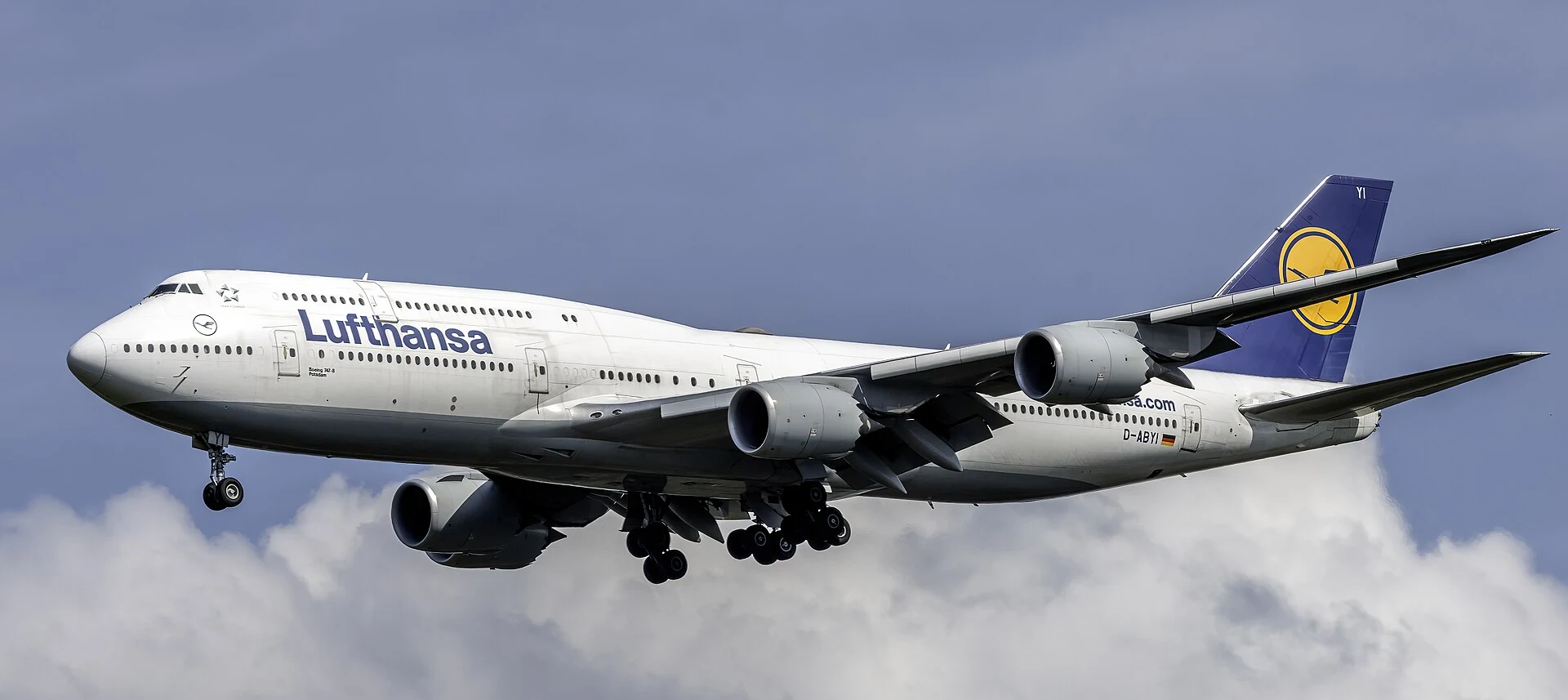 Flugzeug von Lufthansa
