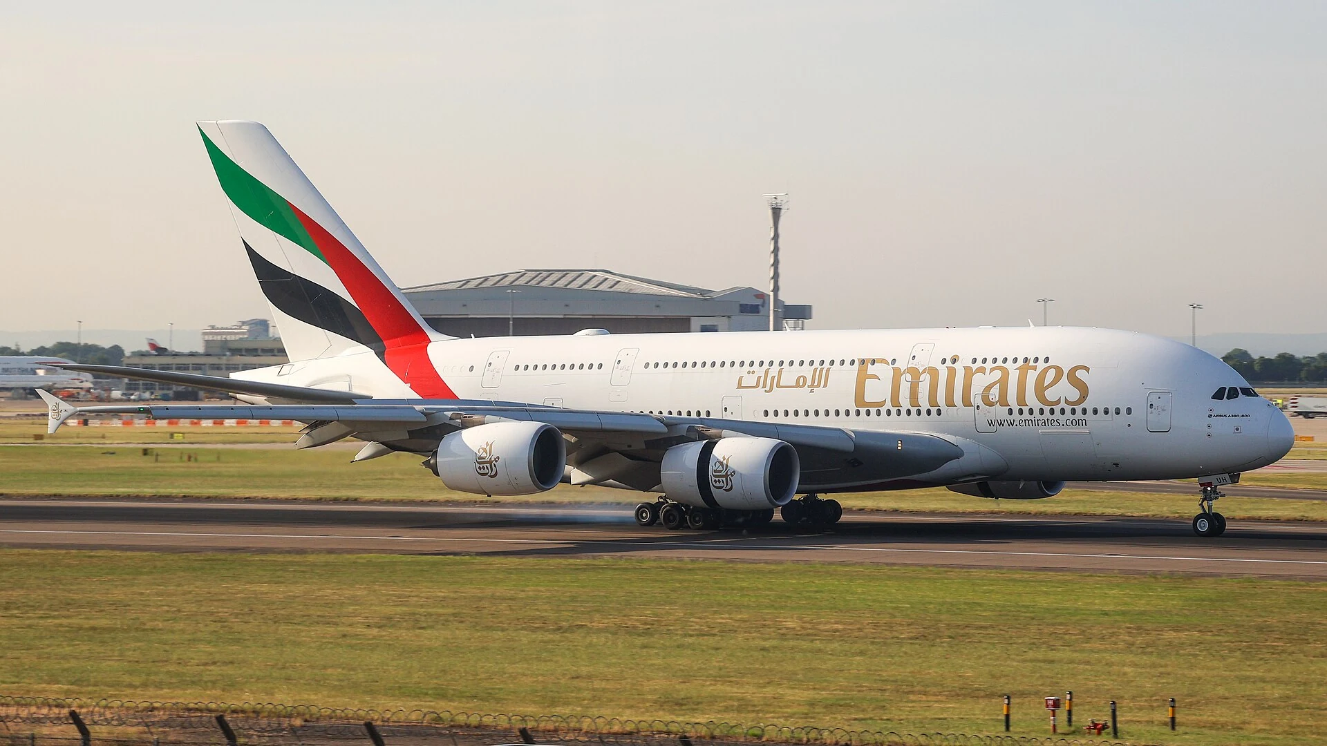 Flugzeug von Emirates