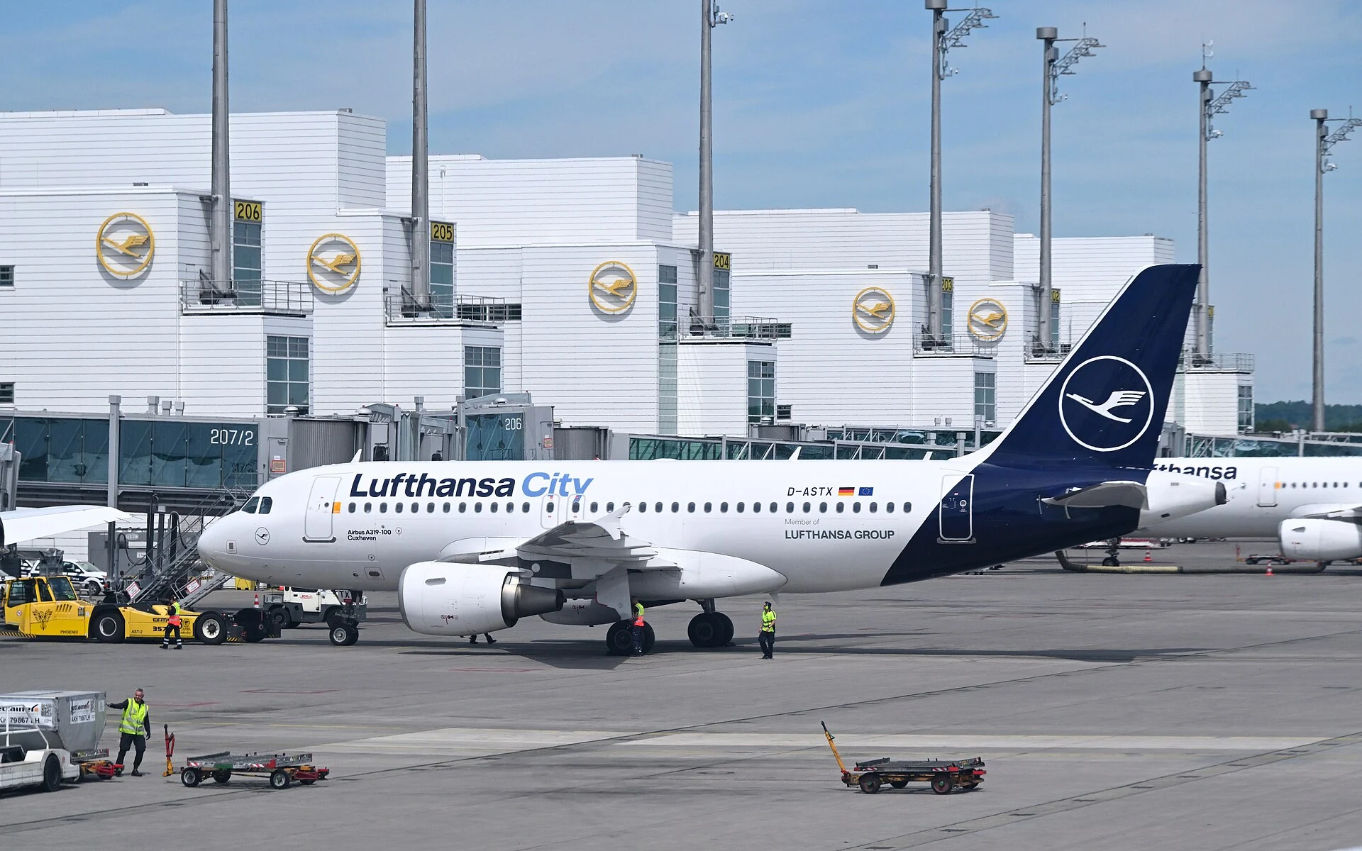 Lufthansa aircraft