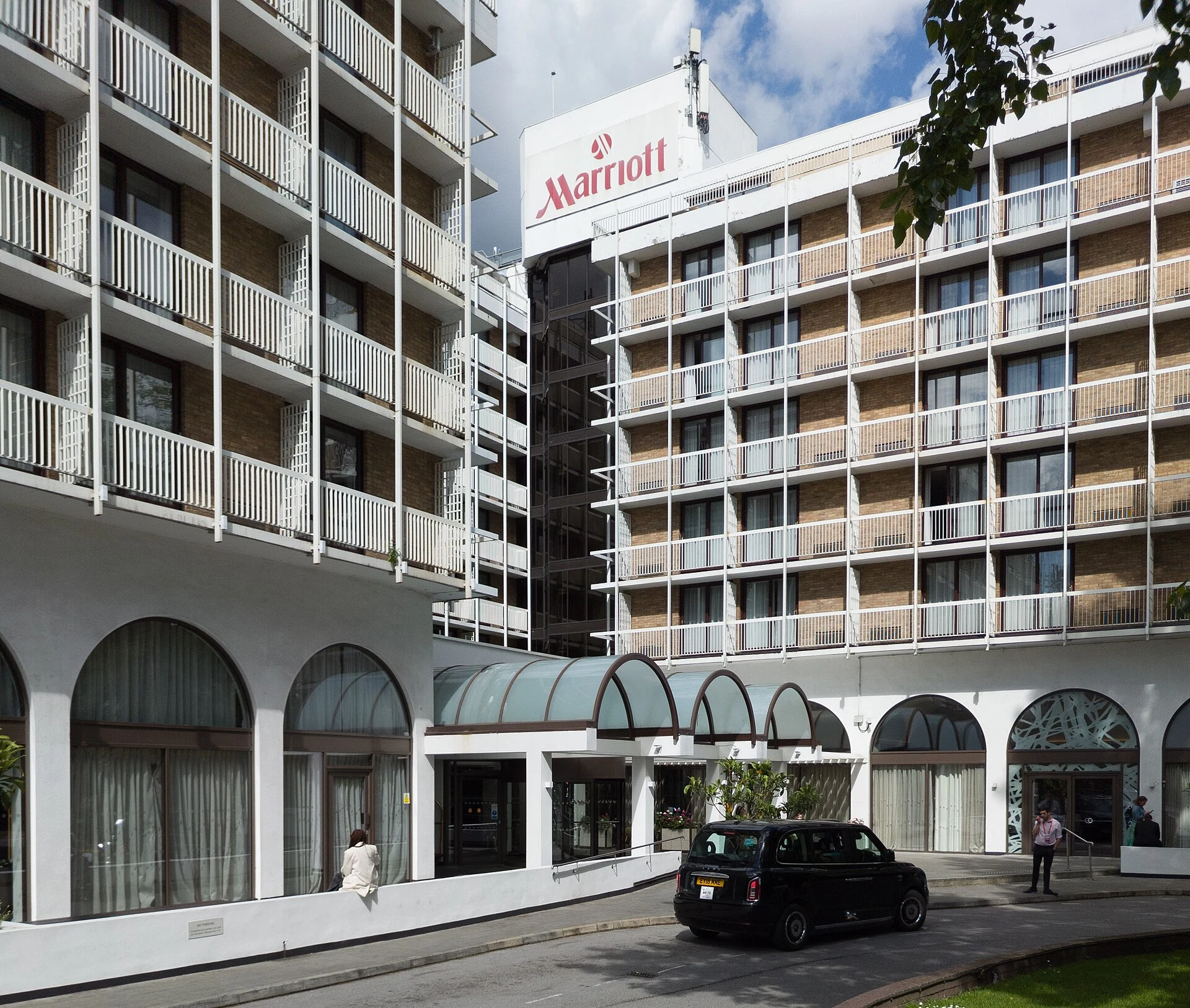 Eingang des Marriott Regents Park in London