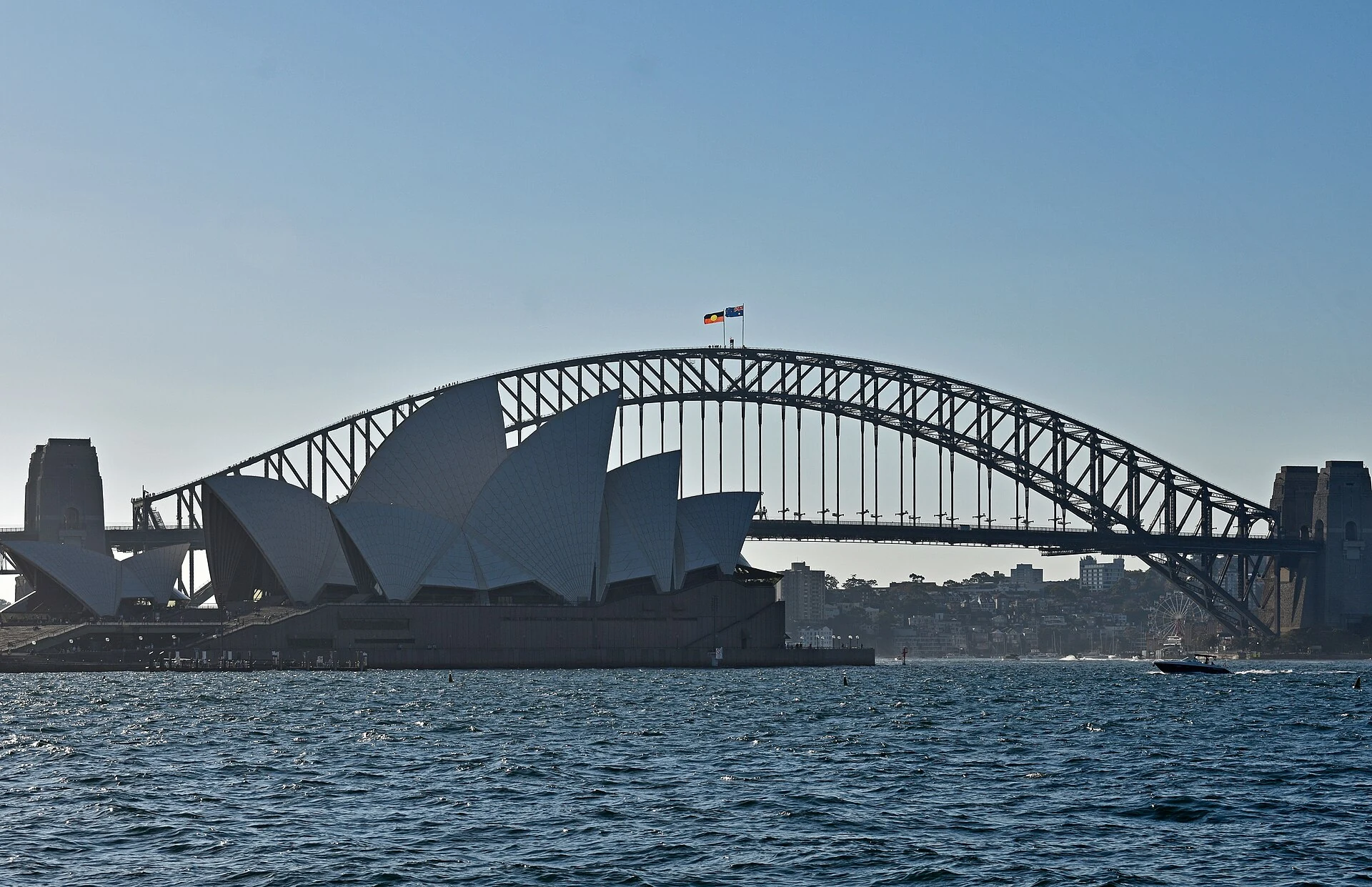 Sydney Opera House und Harbour Bridge
