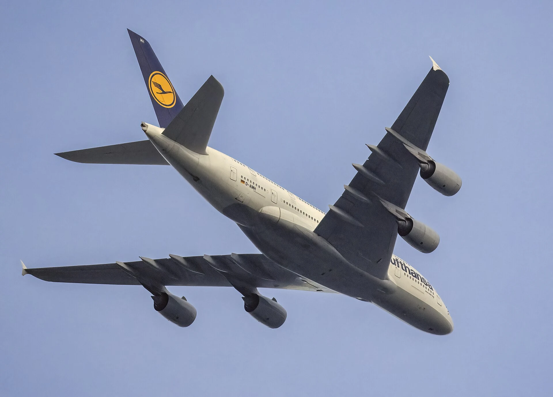 Flugzeug von Lufthansa