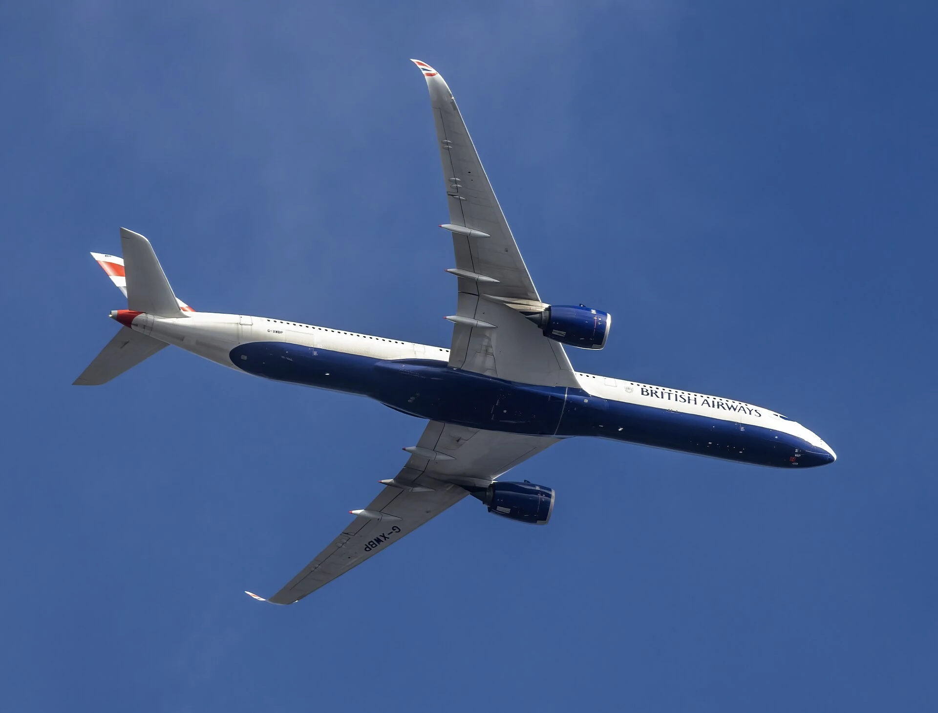 Flugzeug von British Airways