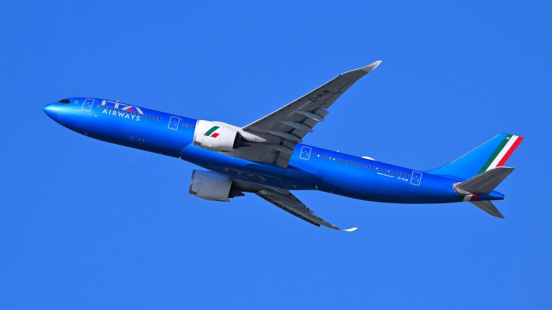 Flugzeug von ITA Airways