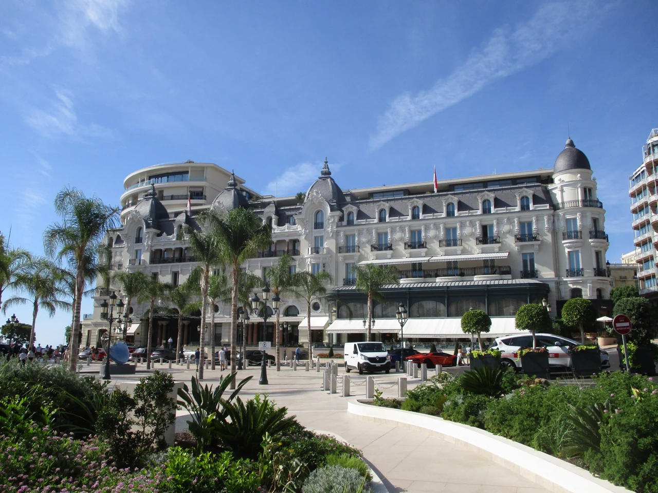 L’Hôtel de Paris sulla Place du Casino a Monte-Carlo